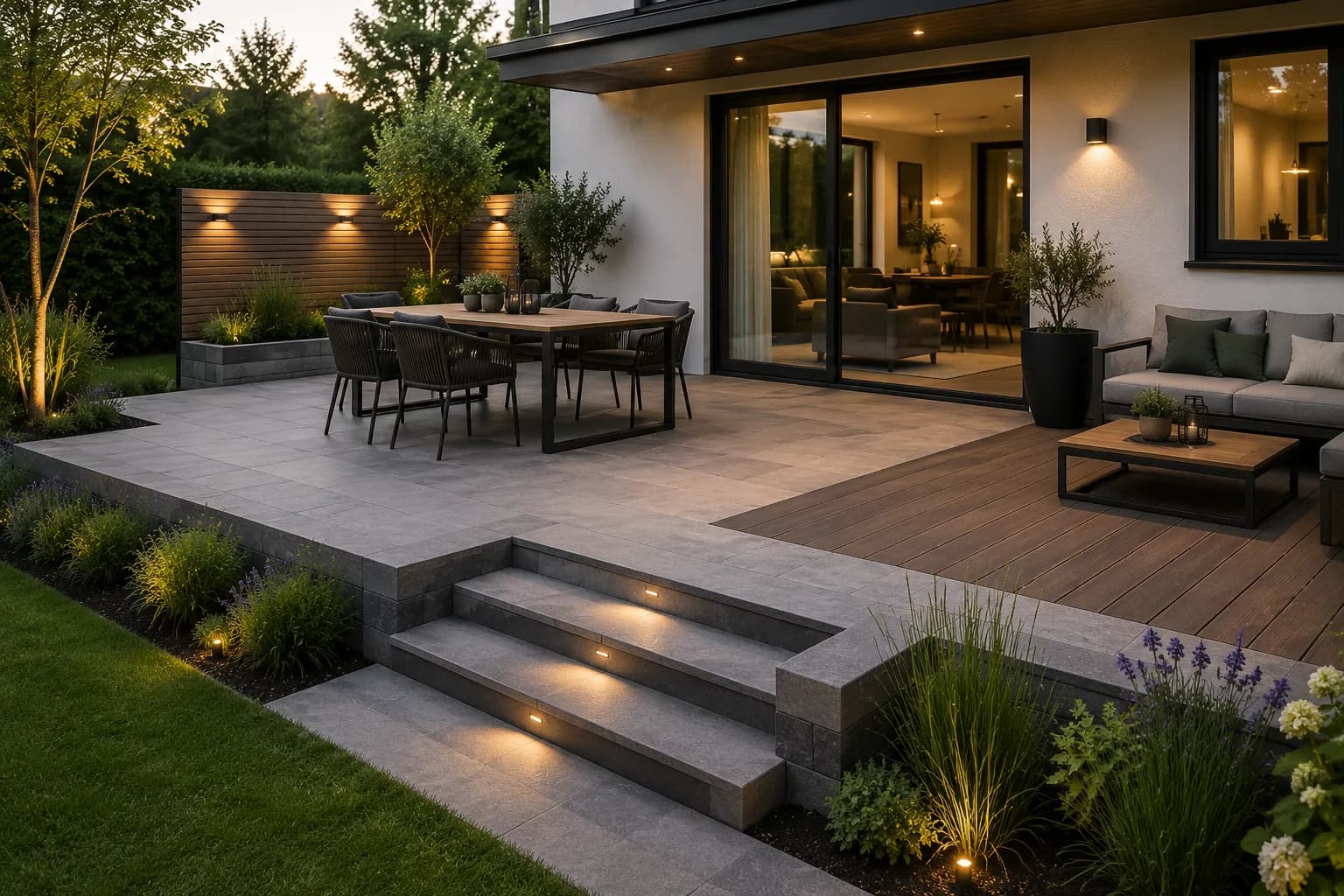 Terrassenbau